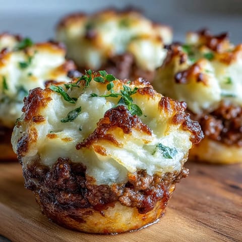 Mini shepherds pies horneados