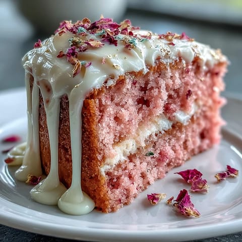 Tarta terciopelo rosado con oro