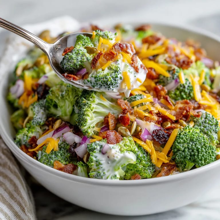 Amish Broccoli Salad.