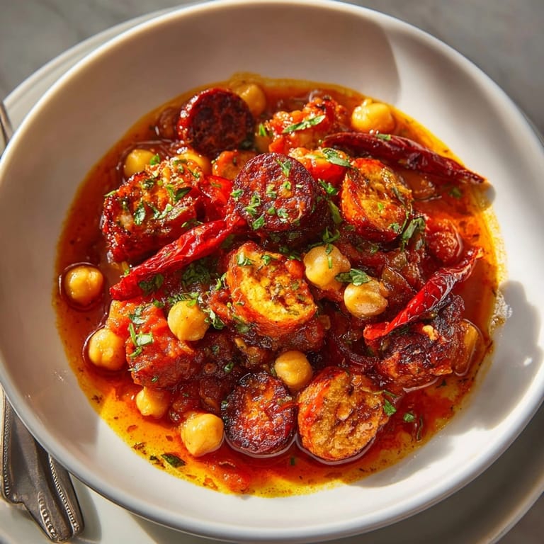 Saborea unos Callos a la Madrileña, con garbanzos tiernos y un caldo espeso para mojar pan.