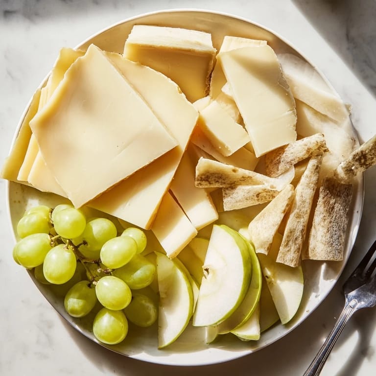 This Planche Montagne Aventure Collation presents a delightful array of French Alpine flavors with vibrant colors.