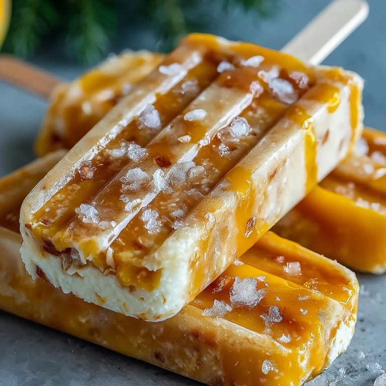 Disfruta estas paletas de mango y coco, un dulce y saludable capricho veraniego.