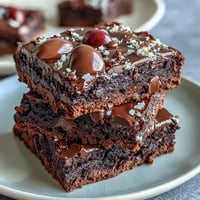 Brownies de chocolate con huevos Cadbury y cobertura crujiente, rellenos de mini huevos y chocolate derretido.